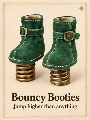 Bouncy Booties: jump higher than anything