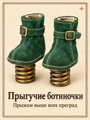 Прыгучие ботиночки: прыжки выше всех преград